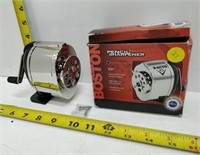 brand new boston pencil sharpener wall mount