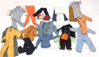 1960’S GI JOE CLOTHING, OVERALLS, JACKETS, PANTS