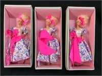 3 BARBIE LIMITED SPECIAL EDITION DOLLS