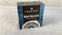 (25) Federal Heavy Field Load 12 GA Shotshells