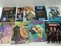 mixed  vintage comics/books: star wars, etc.