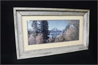 Mountain Lake Artwork - 40 1/2" x 23 3/4"