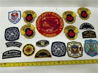 lot of assorted patches