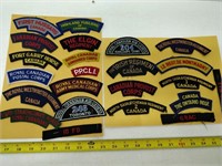 assorted patches