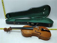 vintage violin in case