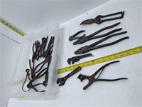 lot of hardware - wrenches, pliers, etc.