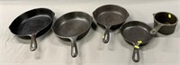 Lot of Cast Iron Skillets