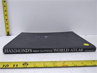 hammond's new supreme world atlas book