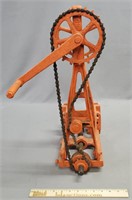 Antique Buda Wilson Railroad Track Drill Chain