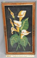 Framed Flowers Needlepoint