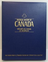 MEDALLIC HISTORY OF CANADA - 1ST EDITION PROOF SET