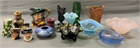 Carnival Glass, Toby Mugs, Opalescent Glass & More