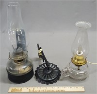 Oil Lamp & Converted Lamp Light
