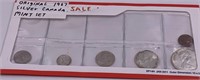 1967 royal Canadian mint silver proof set with sil