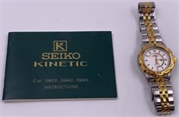 Seiko kinetic sports model wristwatch, 5M23-6A29 i