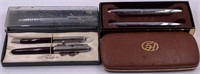 Nice lot of pen and pencil sets including Parkers