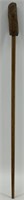 Walking stick with large fossilized oosick handle,