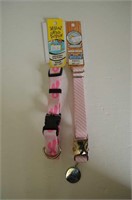 Set of 2 Pink Dog Collars ($31 value)