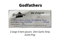 Gift Certificate for Godfathers