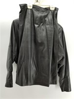 Ladies leather jacket and skirt medium