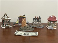 Assorted Village Figurines