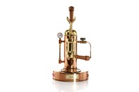 ELEKTRA COPPER & BRASS COFFEE ESPRESSO MACHINE