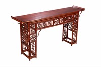 20TH C CHINESE BAMBOO ALTAR TABLE