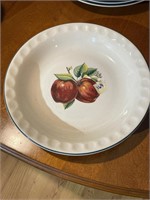 China Pearl Casuals Apple Pie Plate