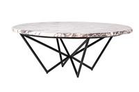 MODERN MARBLE TOP COFFEE TABLE