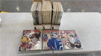 Box of  Street and Smiths baseball yearbooks