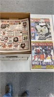 Box of Hockey News from  1997-1998