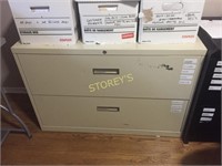 2 Drawer File Cabinet - 42 x 18 x 28