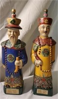 Pair of Ceramic Japanese Men