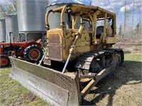 D6C CAT CRAWLER, C/W HYSTER WINCH & DOZER