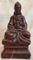 Vintage Teak wood buddah