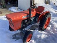 KUBOTA L1501 2WD TRACTOR , C/W 2 CYL DIESEL