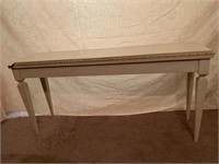 1970’s Bedroom Bench / Scroll Work