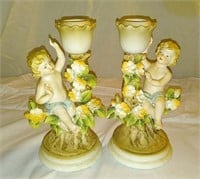 Victorian style Andrea by sadek candle holders
