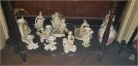 Lot of collectable porcelain decorative pieces