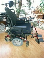 Invacare Electric wheelchair with chargers