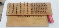 144 Vintage RailRoad Numbered Nails