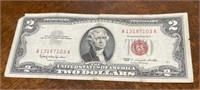 1963 Two Dollar Red Seal