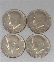 1972 Kennedy Half Dollars