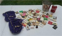 Match Books, Beer Bucket, Crown Royal Bags