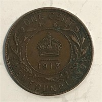 1913 NFLD Large Cent