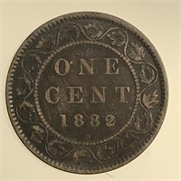 1882-H Large Cent Canada