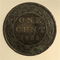 1893 Large Cent Canada