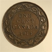 1914 Large Cent Canada
