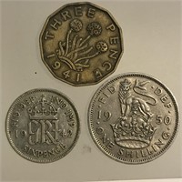 1941-1952 British Coins