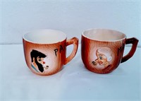 Ma and Pa Novelty Coffee Cups Country Tea Cup